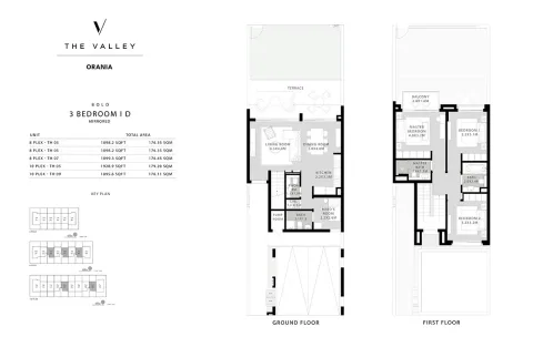 Floor plan, 3 Beds, 1,899 sq ft