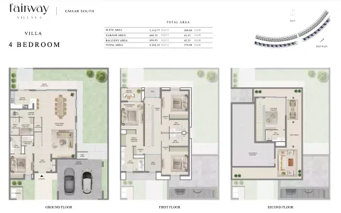 Floor plan, 4 Beds, 4,036 sq ft