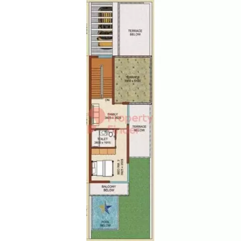 Floor plan, 3 Beds, 3,700 sq ft