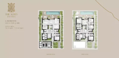 Floor plan, 6 Beds, 7,747 sq ft