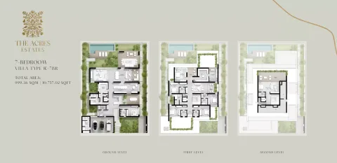 Floor plan, 7 Beds, 10,757 sq ft