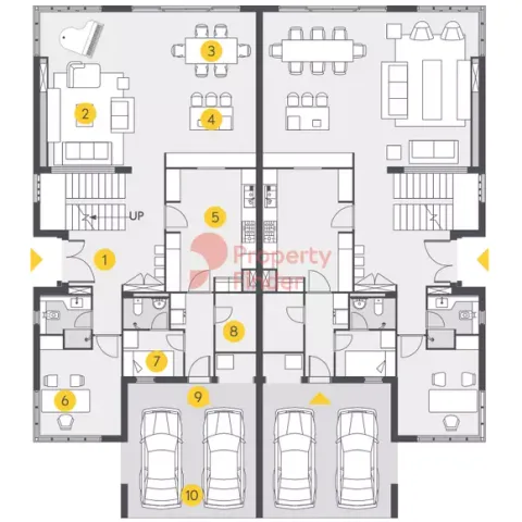 Floor plan, 4 Beds, 5,489 sq ft