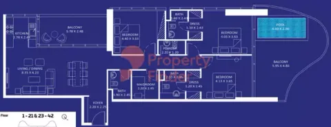 Floor plan, 3 Beds, 1,893 sq ft