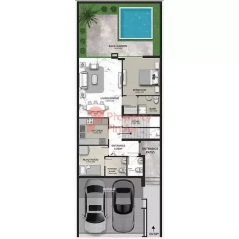 Floor plan, 4 Beds, 3,163 sq ft