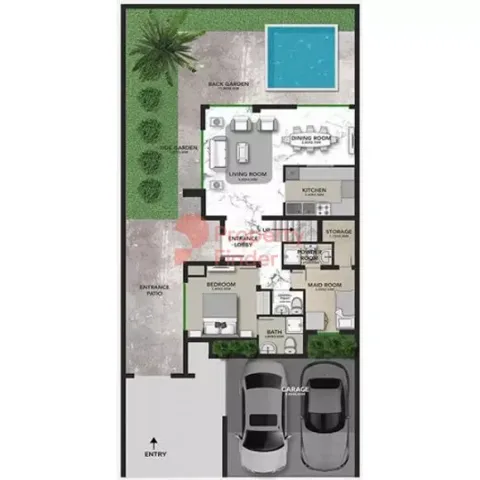 Floor plan, 4 Beds, 3,562 sq ft