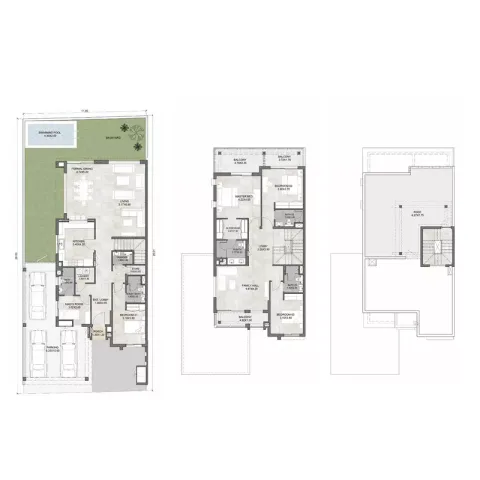 Floor plan, 4 Beds, 3,801 sq ft