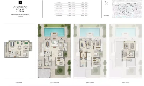 Floor plan, 5 Beds, 10,394 sq ft