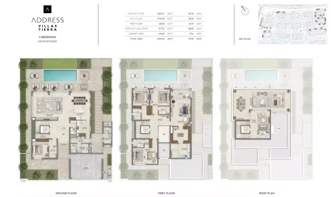 Floor plan, 5 Beds, 8,047 sq ft
