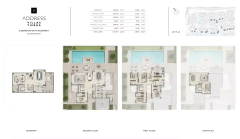 Floor plan, 6 Beds, 12,777 sq ft