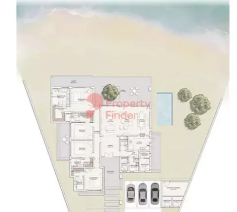 Floor plan, 4 Beds, 4,974 sq ft