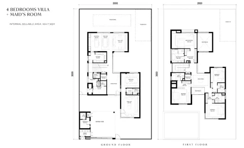 Floor plan, 4 Beds, 4,994 sq ft