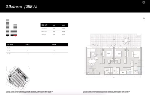 Floor plan, 3 Beds, 2,124 sq ft