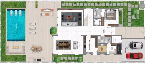 Floor plan, 4 Beds, 10,179 sq ft