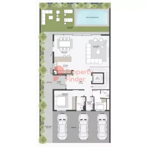 Floor plan, 6 Beds, 8,028 sq ft