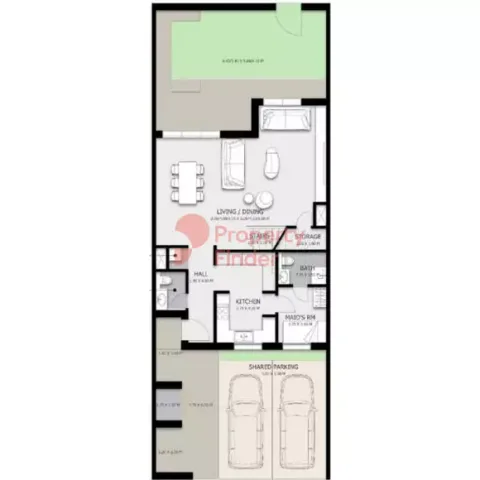 Floor plan, 4 Beds, 2,473 sq ft