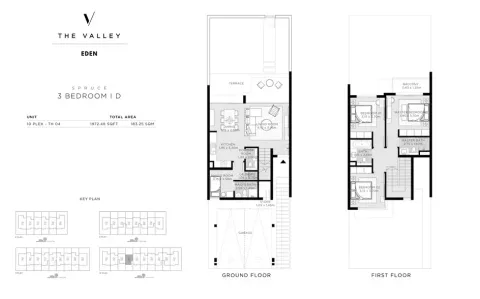 Floor plan, 3 Beds, 1,972 sq ft