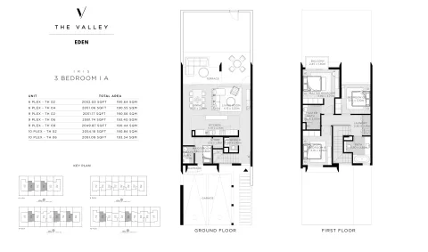 Floor plan, 3 Beds, 2,081 sq ft