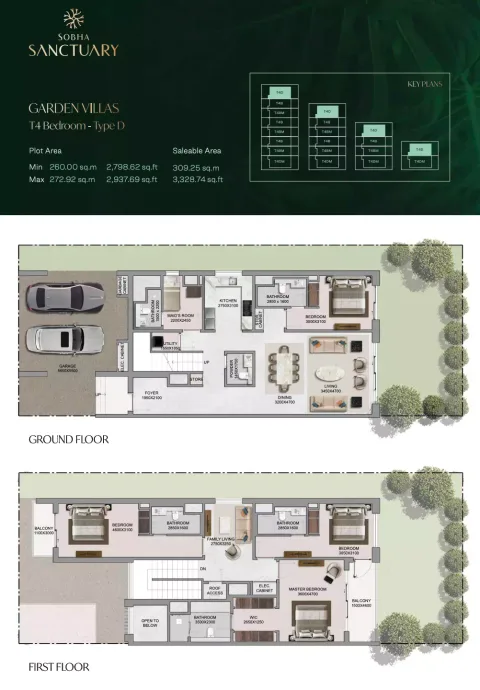 Floor plan, 4 Beds, 3,328 sq ft