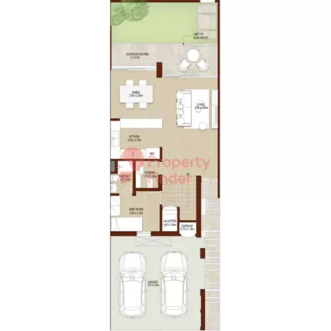 Floor plan, 3 Beds, 1,946 sq ft