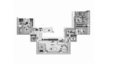 Floor plan, 4 Beds, 4,271 sq ft