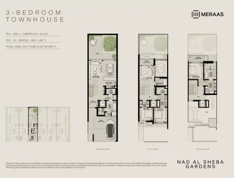Floor plan, 3 Beds, 3,247 sq ft