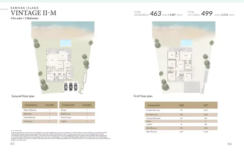 Floor plan, 6 Beds, 5,376 sq ft