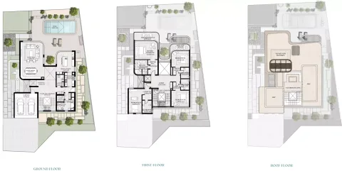 Floor plan, 4 Beds, 5,021 sq ft