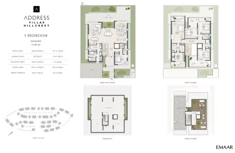 Floor plan, 5 Beds, 10,371 sq ft