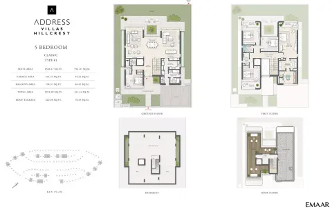 Floor plan, 5 Beds, 9,918 sq ft