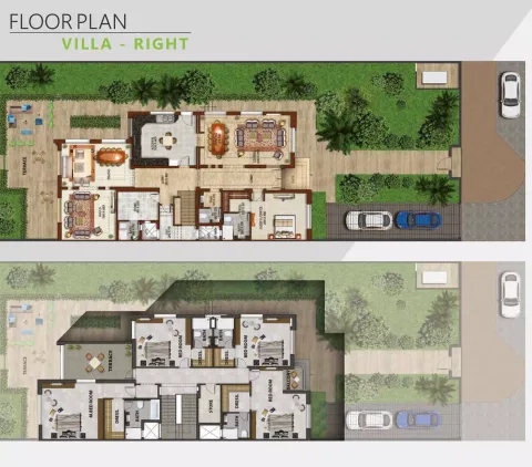Floor plan, 3 Beds, 5,002 sq ft