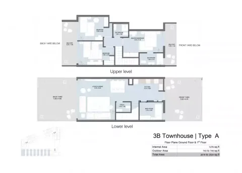 Floor plan, 3 Beds, 2,024 sq ft