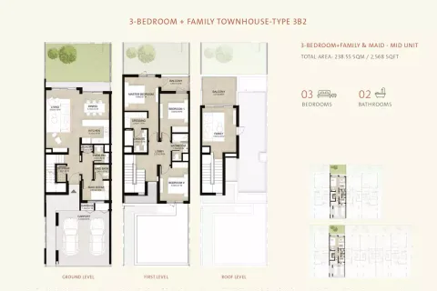 Floor plan, 3 Beds, 2,568 sq ft