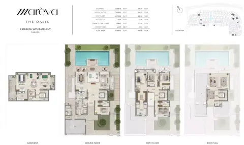 Floor plan, 5 Beds, 10,389 sq ft