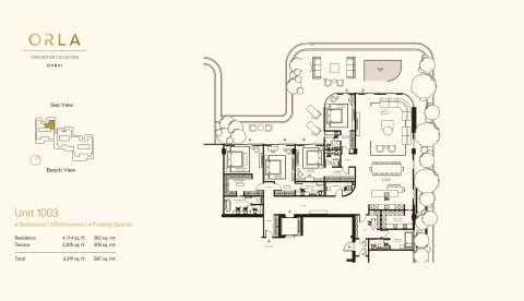 Floor plan, 4 Beds, 6,319 sq ft
