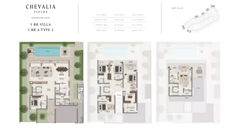 Floor plan, 5 Beds, 8,606 sq ft