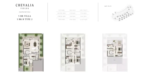 Floor plan, 5 Beds, 5,153 sq ft