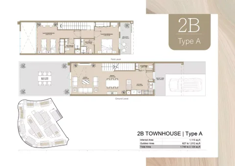 Floor plan, 2 Beds, 2,125 sq ft