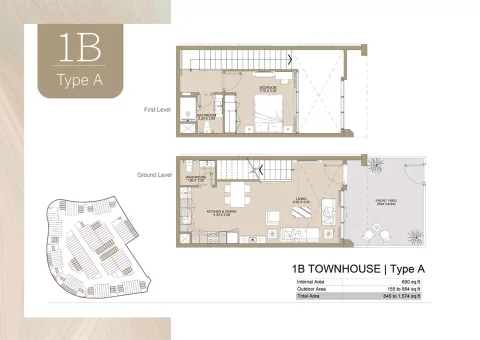 Floor plan, 1 Bed, 1,574 sq ft