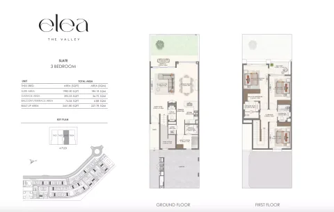 Floor plan, 3 Beds, 2,451 sq ft