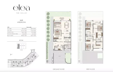 Floor plan, 4 Beds, 2,833 sq ft
