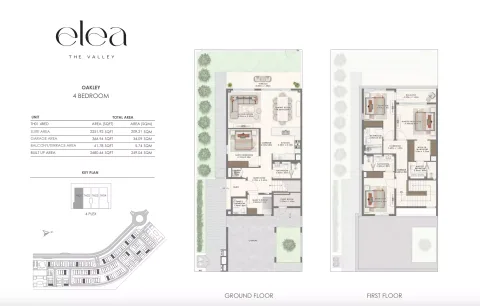 Floor plan, 4 Beds, 2,680 sq ft
