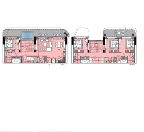 Floor plan, 4 Beds, 2,530 sq ft