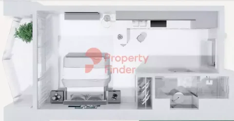 Floor plan, Studio, 403 sq ft