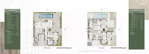 Floor plan, 6 Beds, 6,673 sq ft