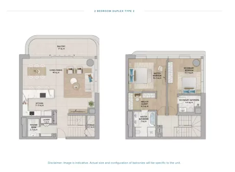 Floor plan, 2 Beds, 0 sq ft