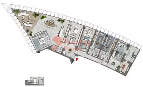 Floor plan, 3 Beds, 5,734 sq ft