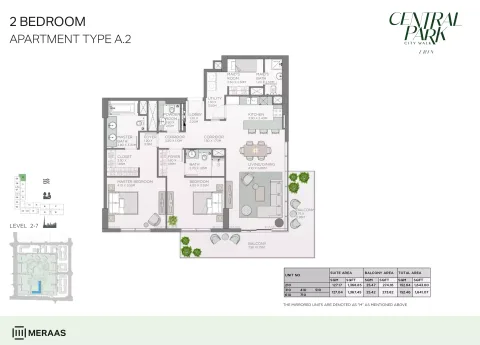 Floor plan, 2 Beds, 1,643 sq ft