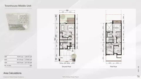 Floor plan, 3 Beds, 2,677 sq ft