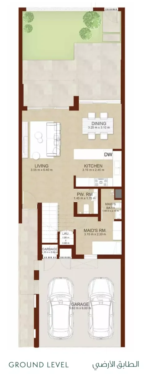 Floor plan, 3 Beds, 1,993 sq ft