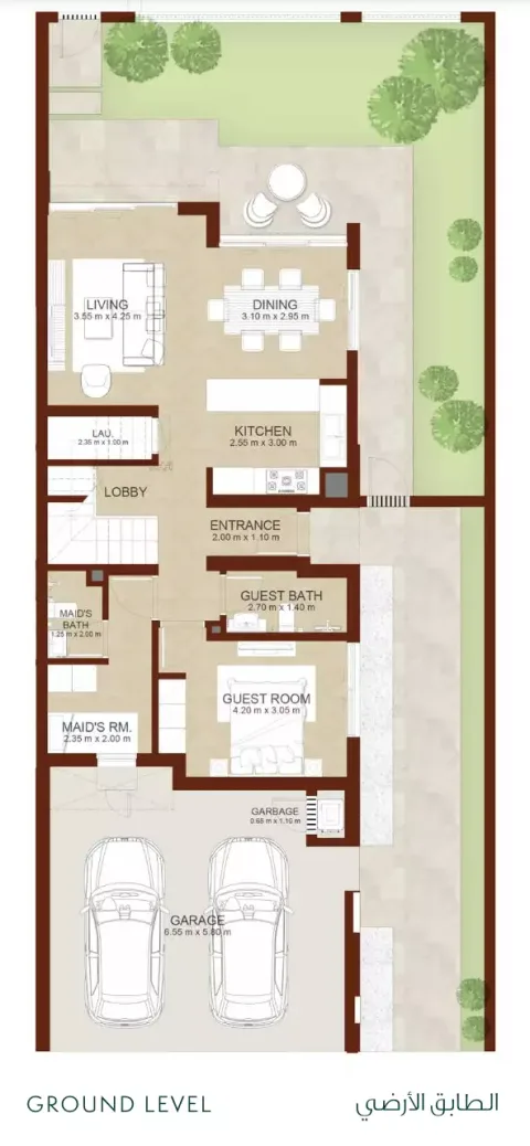 Floor plan, 4 Beds, 2,342 sq ft